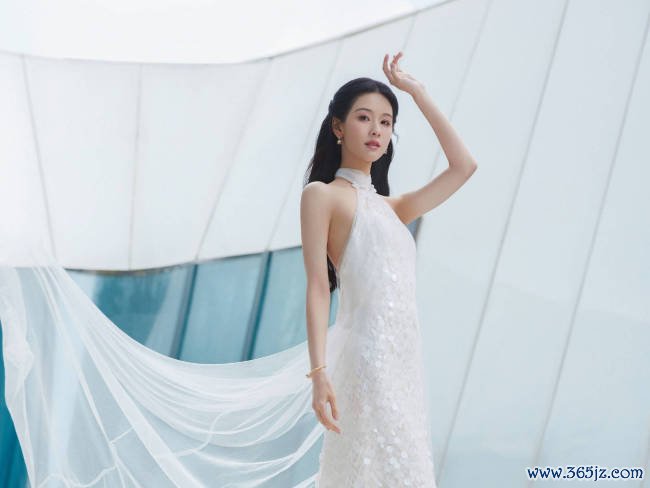 陈都灵穿亮片露背裙患难之交优雅 秀婀娜身姿仙气皆备